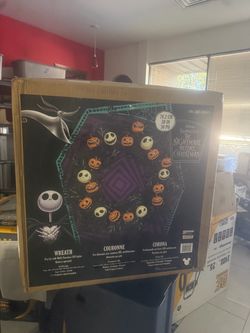 Disney Nightmare Before Christmas LED Wreath 30 Inch