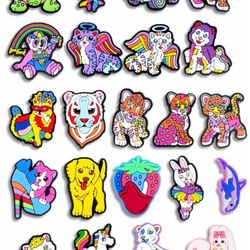 Lisa Frank Croc Charms 