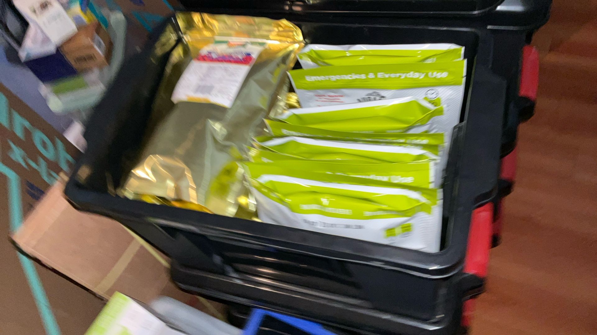 FREE. Long Term Food Containers With Augason Farms And Other FREEZE DRIED FOODS. FREE
