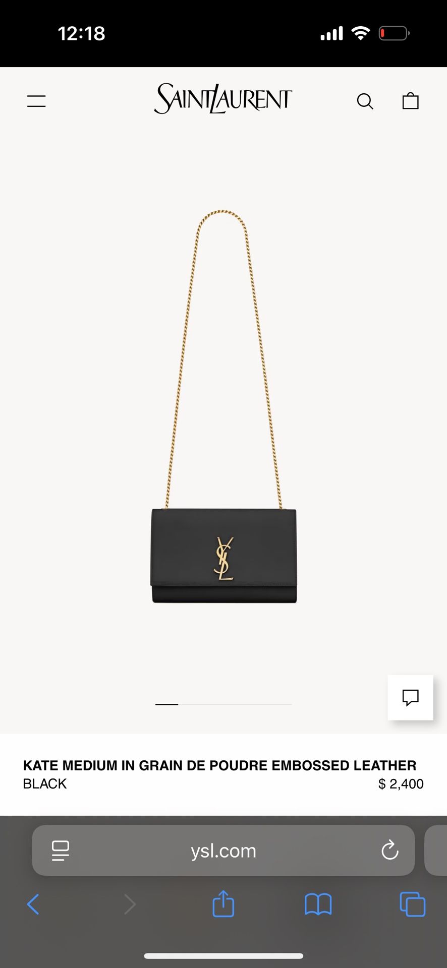 Ysl Bag