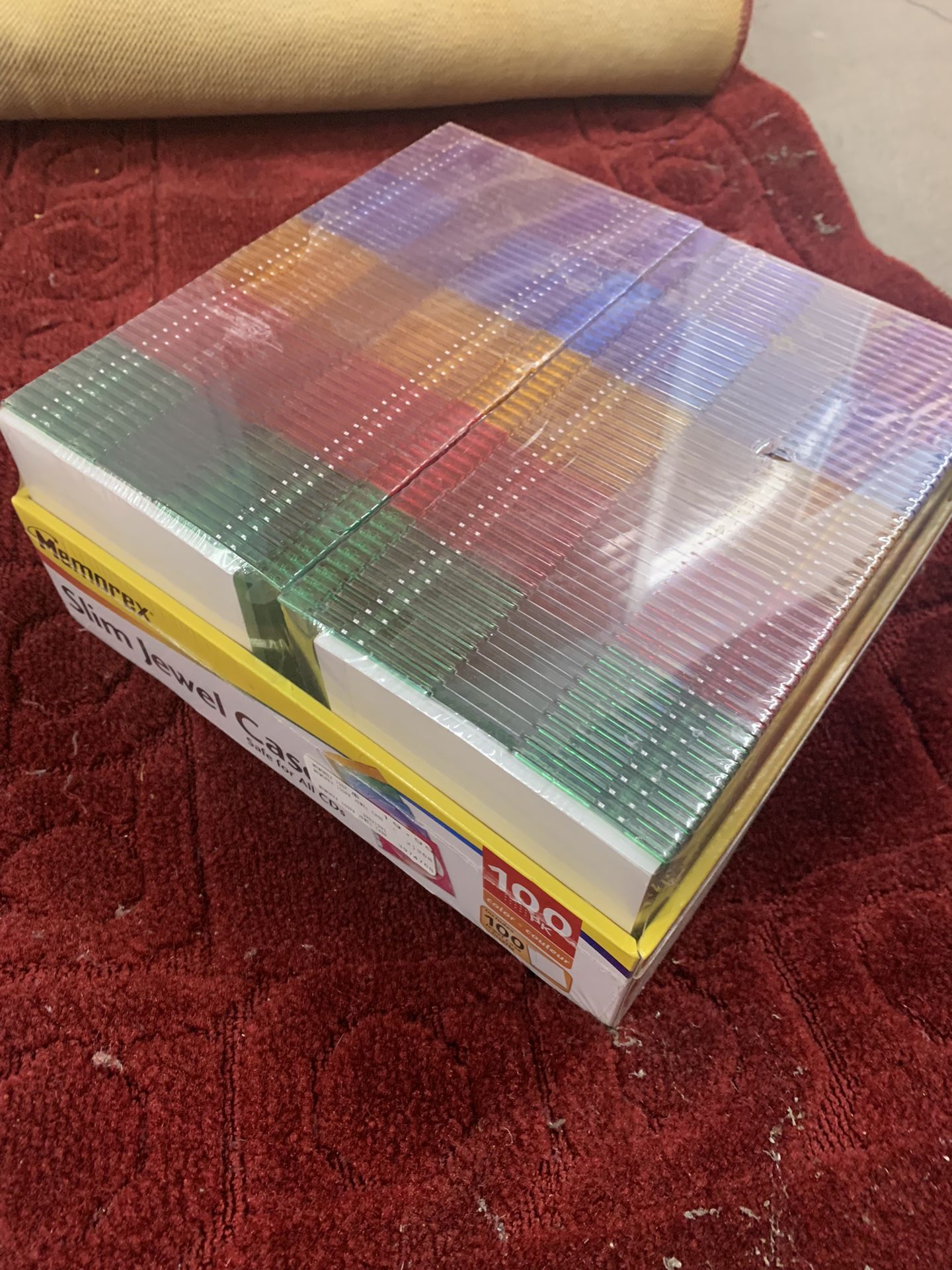 Game/CD/DVD Slim Jewel Cases - Pack of 100 - NEW