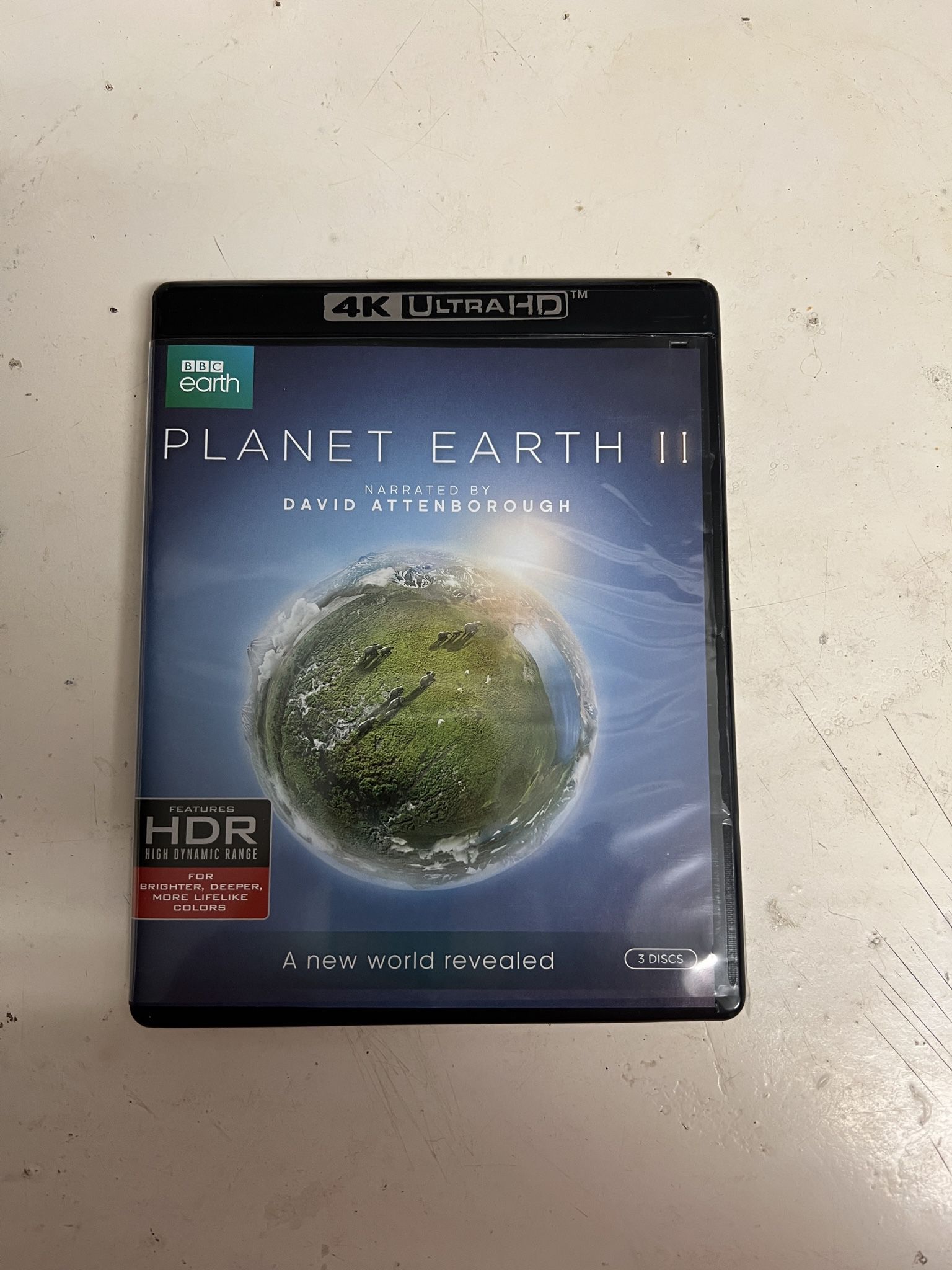 Planet Earth II HDR Blue Ray Disc Set