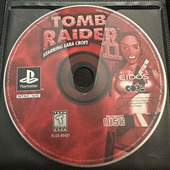 Tomb Raider II Starring Lara Croft (Sony PlayStation 1, 1997) *Game Disc Only*