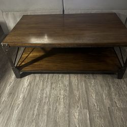 Ashley Home Industrial Coffee And Side Table