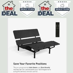 QUEEN ADJUSTABLE EX-FLEX POWER BASE! 40% OFF!! MADE IN USA 