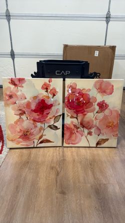 Rose wall decoration print