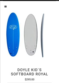 Doyle Soft Top Surfboard Blue