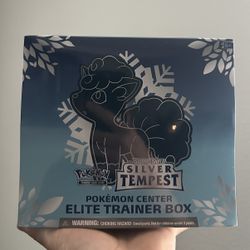 Silver Tempest Pokemon Center Elite Trainer Box