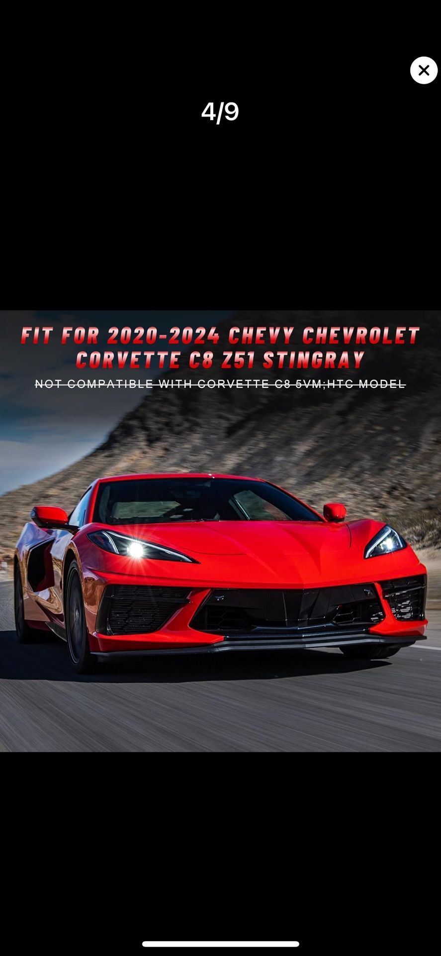 Side Skirt For Chevy Corvette C8
