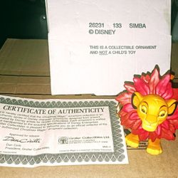 Walt Disney X-mas Lion King Simba Ornament