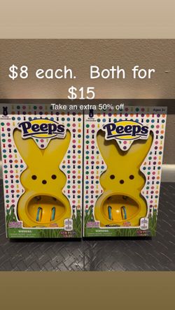 Peeps egg coloring