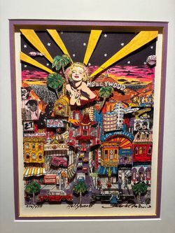“Hollywood” by Charles Fazzino