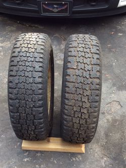 2 Snow King P225/75 R15 Studded Winter Tires
