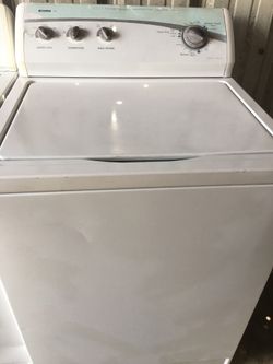 Kenmore washer