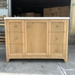 48” Bathroom Vanity In Wood Color