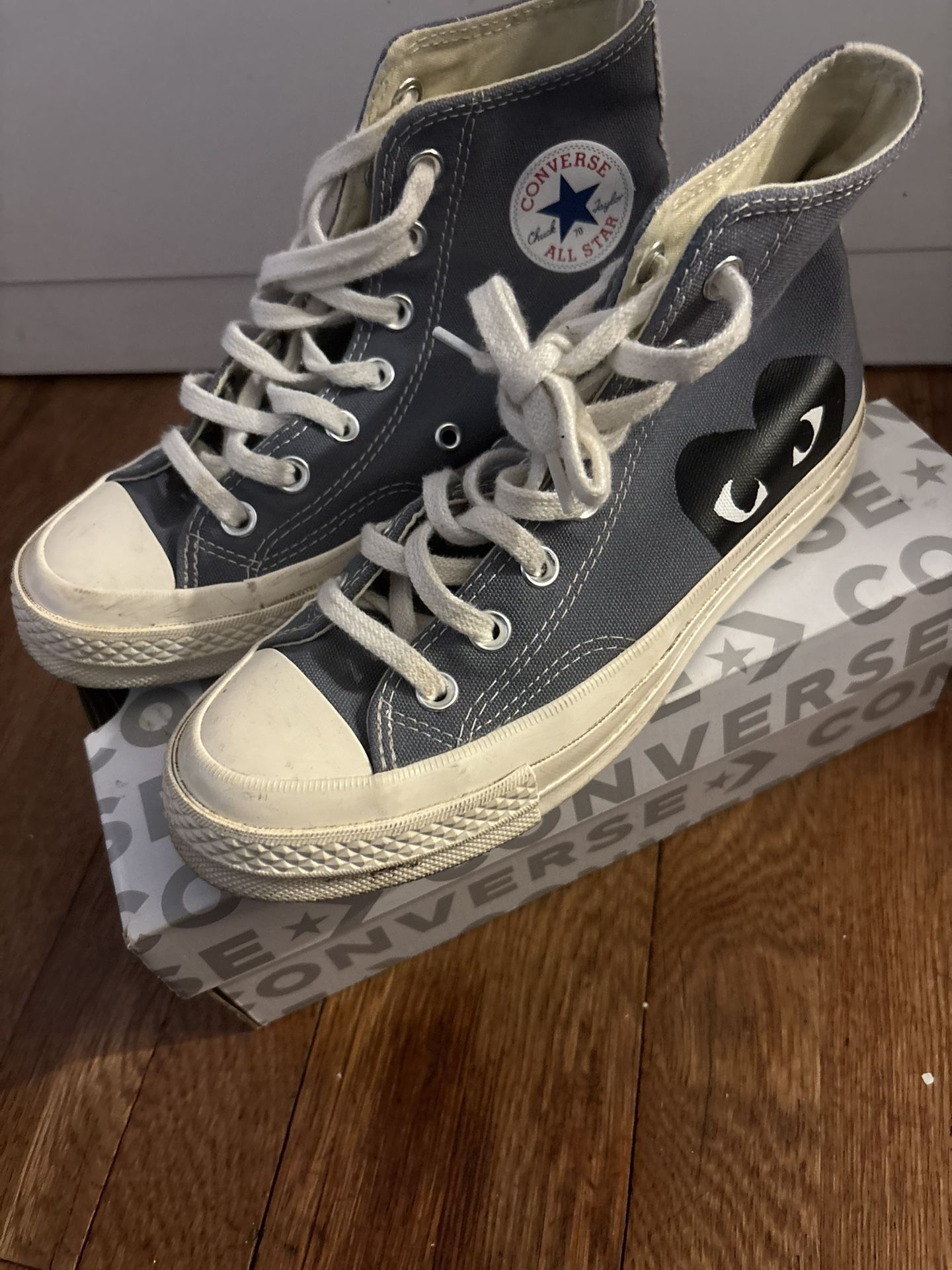 Grey Converse