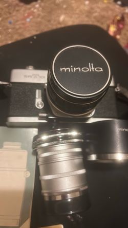 Minolta SRT 101 35mm Film Camera with Lens