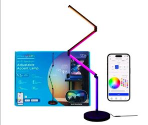 Enbrighten Vibe Wi-Fi Spectrum RGBWIC Adjustable Accent Lamp w/ Music Sync New in Box