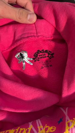 Pink Sp5der hoodie