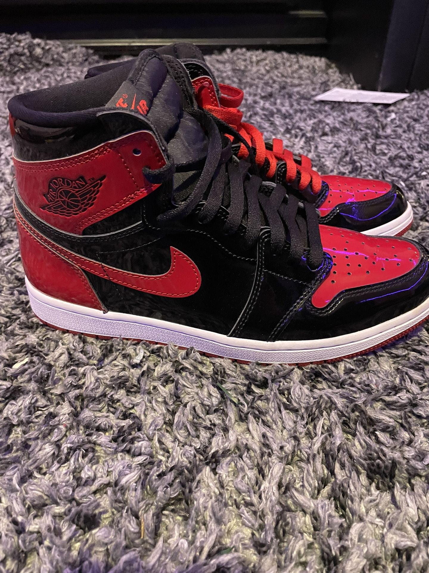 Jordan 1 Patent Breds Size 9.5