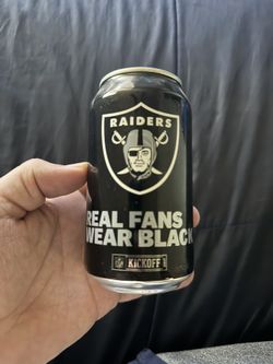 Raiders Bud Light Collectors Can