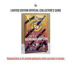 Factory-sealed box of Ty Beanie Babies Collector’s Cards