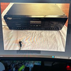 Pyle Pro Dual Cassette Deck Pt659du