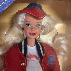 1995 Special Edition The Original Arizona Jean Company Barbie doll.  Box damage $10.