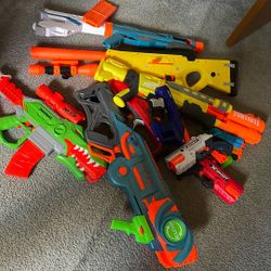While Bunch Of Nerf