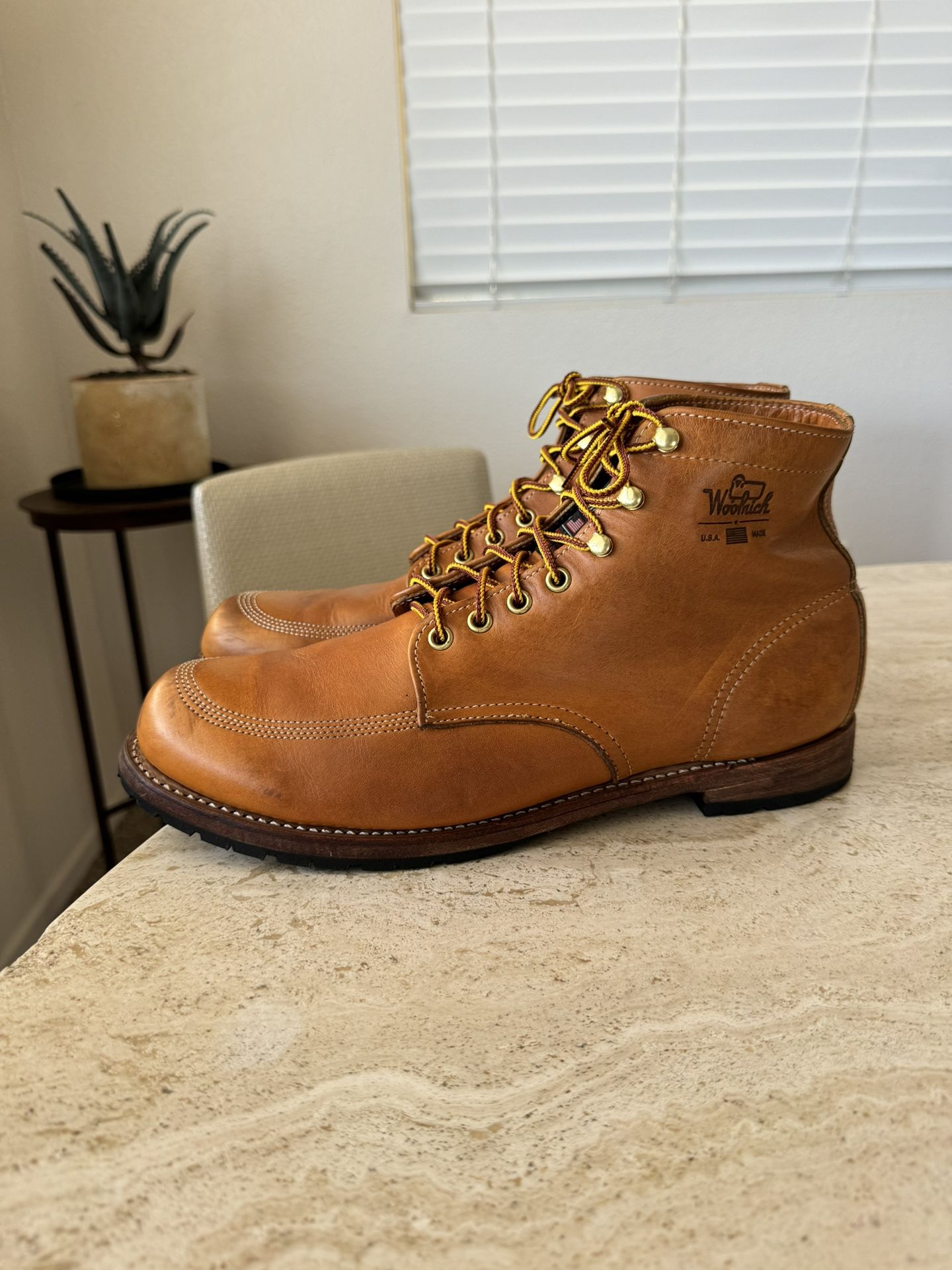 Woolrich Yankee Mid Lace Unlined Horween Leather Boots Men's US 11 D Sold Out