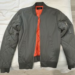 Zara Man Bomber Jacket Size: S