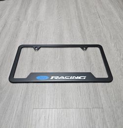Brand New Universal 1PCS Ford Racing Metal Black License Plate Frame