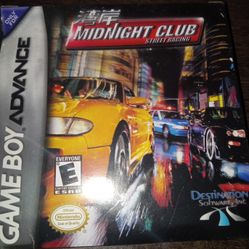 Midnight Club Street Racing New never Opened $5