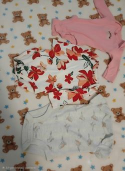 3-6m Carters Onesies