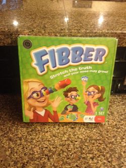 Fibber board game... Brand-new never open sealed package