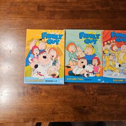 Family Guy Volume 1-6 DvD Packs 
