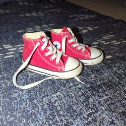 Red Converse Toddler Size 6