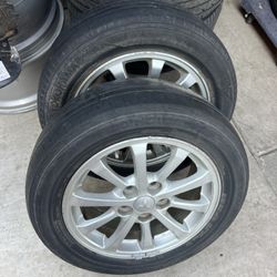 205/60R16 Mitsubishi Wheels w/ Tires
