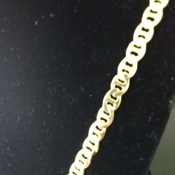 Gold 18k Plated Cuban Chain Necklace 