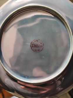7 Shofu small and salad plates.