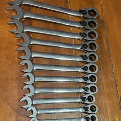 12 Piece Snap On Wrench Set 
