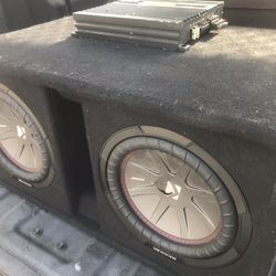 KICKER 10” Subwoofer In Vented Enclosure