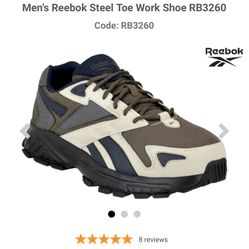 Reebok size 7M Steel toe shoe 
