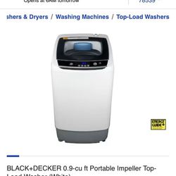 BLACK+DECKER Portable Washer