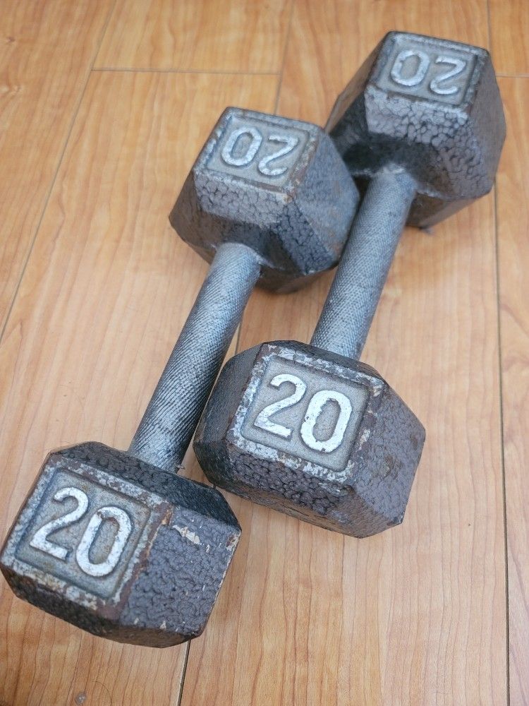 Dumbells ( 2ea x 20lb )
