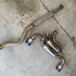 2013-2021 Subaru BRZ/Scion FRS/Toyota 86  MXP SP Dual Tip Cat back Exhaust w/ Burnt Tips