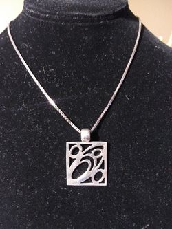 925 silver pendant and chain