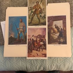 Vintage Alamo Post Cards.