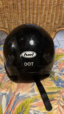 FUEL, BLACK HELMET SIZE MEDIUM