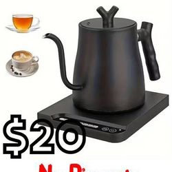 (NEW) Gooseneck Electric Kettle 1L , 1000W